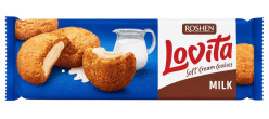 Sušenky s mlečnou nápiní 127g Lovita