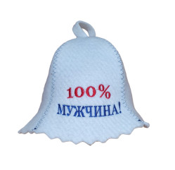 Čepice na banju(saunu) 100% Mužčina