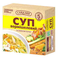 Polévka s nudlemi s kuřecí příchutí 150g CARAMIX