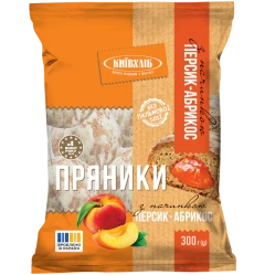 Perníky s příchutí broskve a meruňky 300g Kyivkhlib