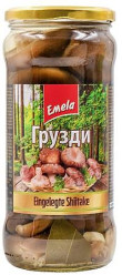 Nakládané houby Shitake 395g Emelja