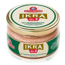 IKRA N2 s lososem SANTA BREMOR 160g