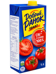 Rajčatová šťáva 1L Dobré ráno