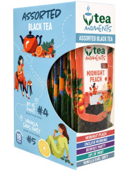 Čaj Assorted Black Tea 33,6g 5 příchutí * 3ks Tea Moments
