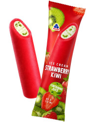 Zmrzlina Jahoda-Kiwi s napni 85g Rud