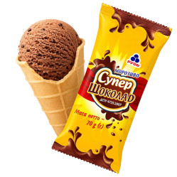 Zmrzlina Super Čokoláda 70g Rud