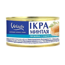 Jirky z mintaja jemně solené 100g Veladis
