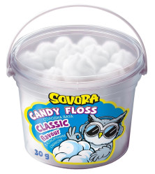 Cukrová vata klasická bílá 30 g SOVORA