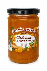 Džem rakytník s kurkumou 350g Zdorova rodyna