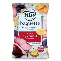 Suchariky s příchutí Pikantní šunka 60g Flint