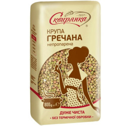 Nepředpařená pohanková krupice 800 g Skviryanka