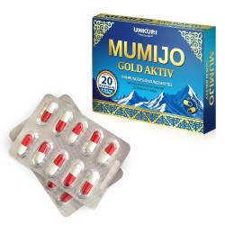 Mumio Gold Aktiv 20 kapslí Unkuri