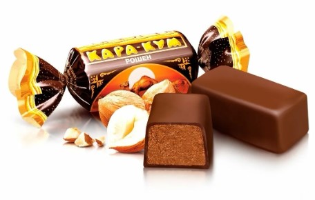 detail ROSHEN KARA-KUM ořechové pralinky