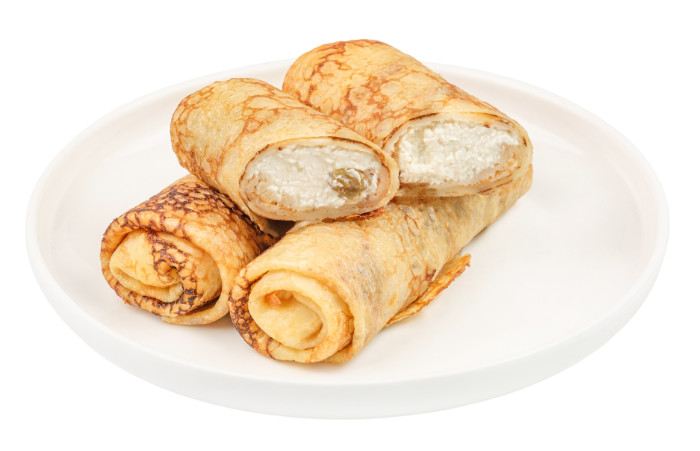 detail Palacinky s tvarohem a rozinkami 300g Panilino