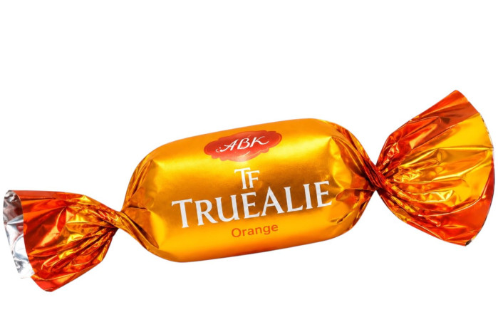 detail TRUFALIE s přichutí pomeranč ABK