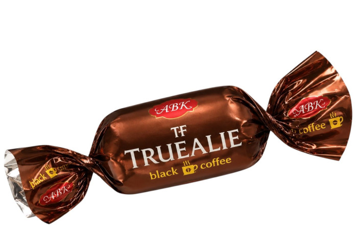 detail TRUFALIE s přichutí hořká káva ABK
