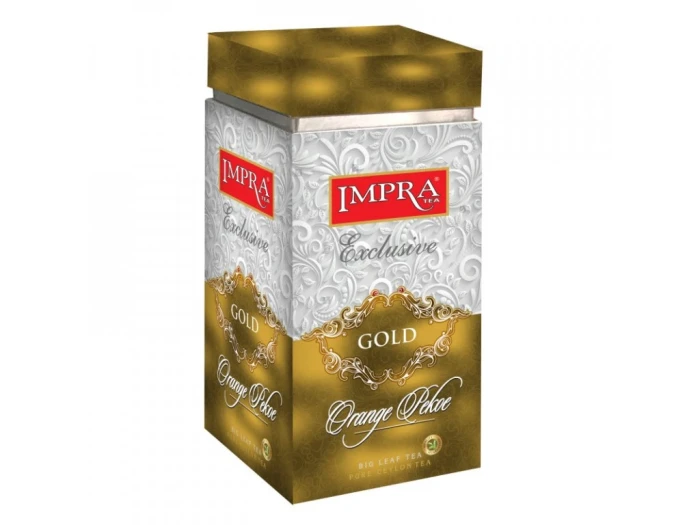 detail Černý čaj Gold Exclusive 200g IMPRA