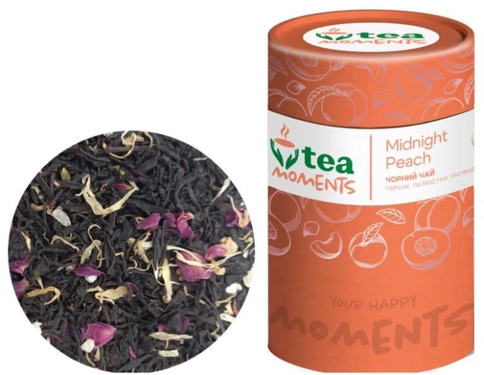 detail Čaj Midnight Peach 70g Tea Moments