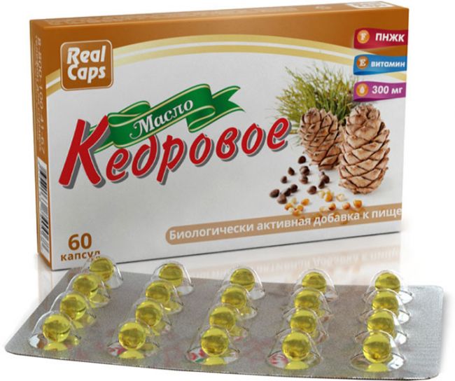 detail Pininový olej v kapse 60Ks