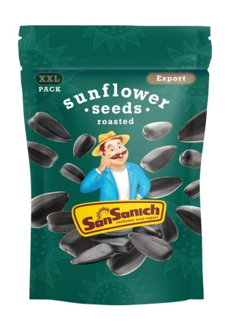 detail Pražená slunečnicová semínka 300g San Sanyč