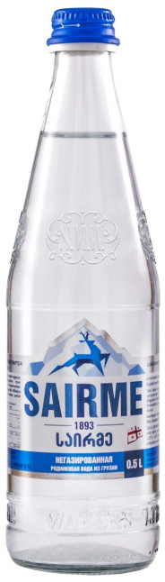 detail Minerální voda neperlivá 0,5l Sairme