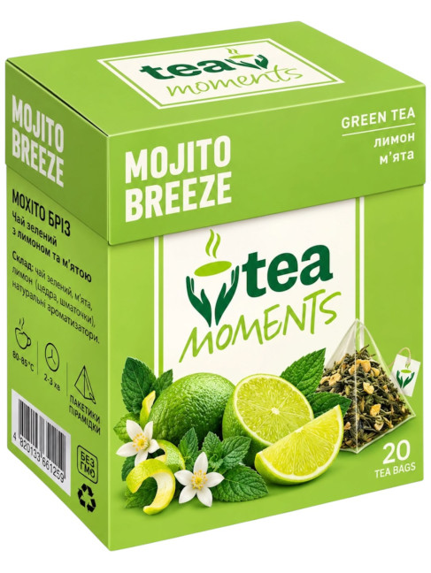 detail Čaj Mojito Breeze 34g 20×1,7g Tea Moments