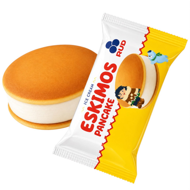 detail Zmrzlina Eskimos-pancake 60g Rud