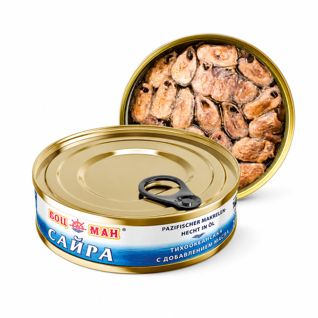 detail Sajra v oleji 180g Bocman