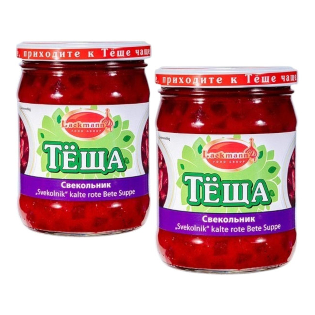 detail Polévka z Červené řepy Tchyně 480 g Lackmann