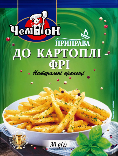detail Koření „Na hranolky“ 30g Čempion