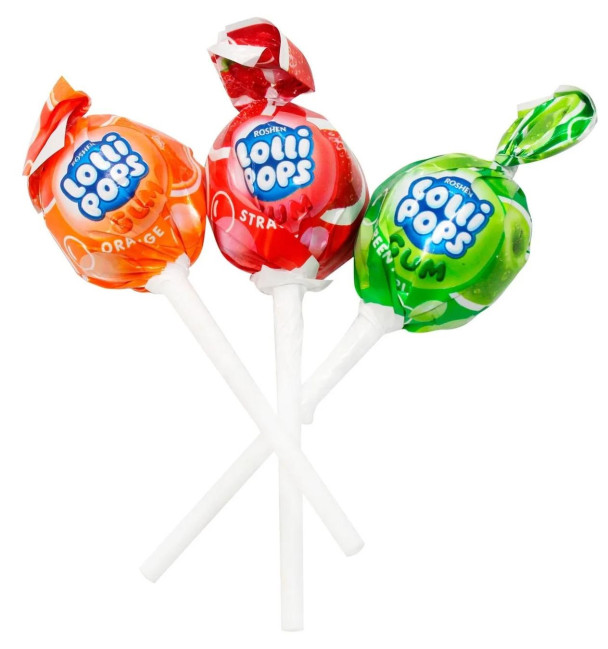 detail LOLLI-POPS GUM Coca-Cola Roshen