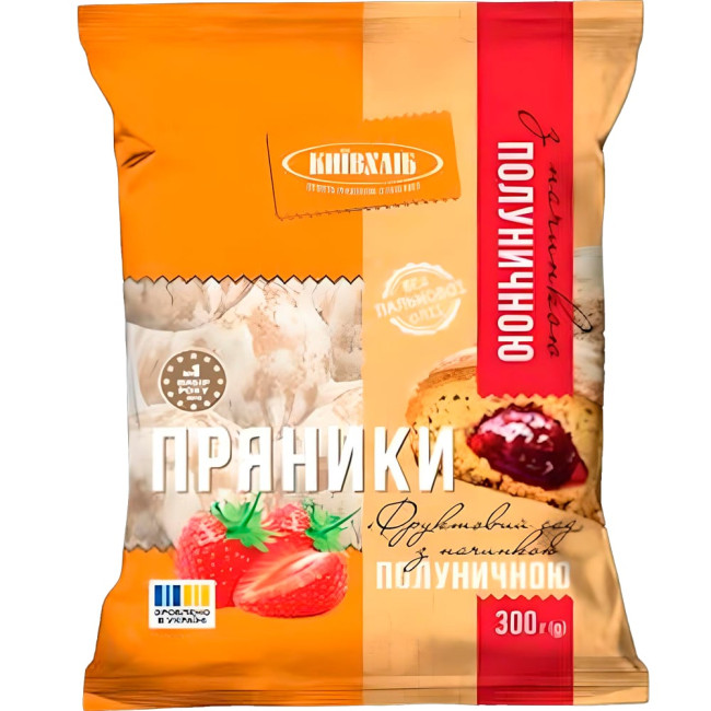 detail Perníky s jahodovou náplní 300g Kyivkhlib