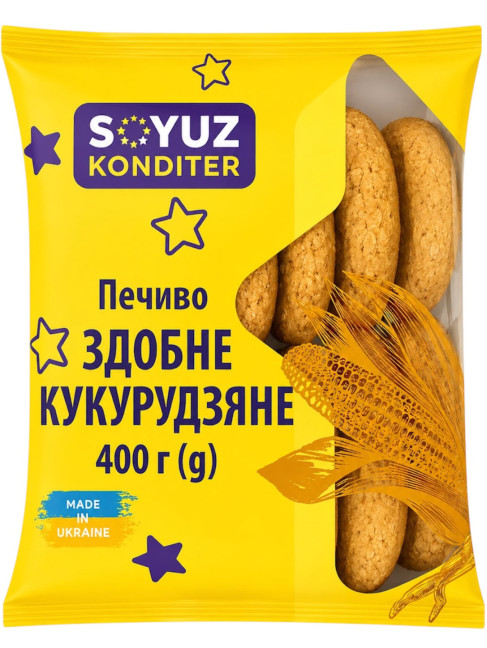 detail Máslové kukuřičné sušenky 400g Soyuz