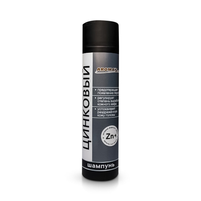 detail Šampon proti lupům s obsahem zinku 250ml AromaSaules