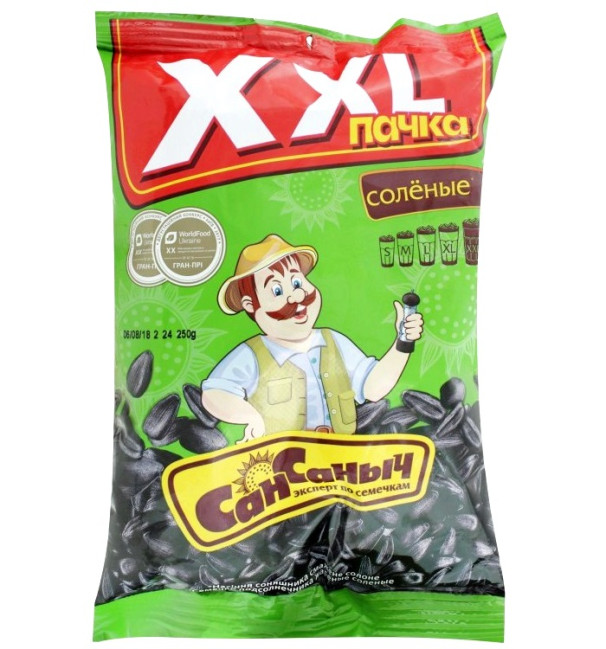 detail Smažená semínka solená 285g San Sanyč